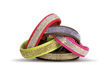 Crystal Princesse Collar - Green / 40 cm